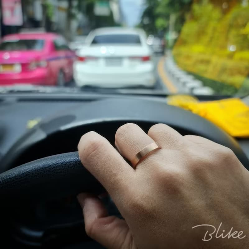 Comfort flat couple ring