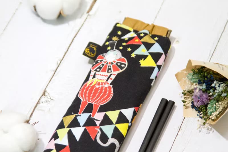 【Gi LAI】 環保彈片筷袋*馬戲團裡沒有煩惱サーカス