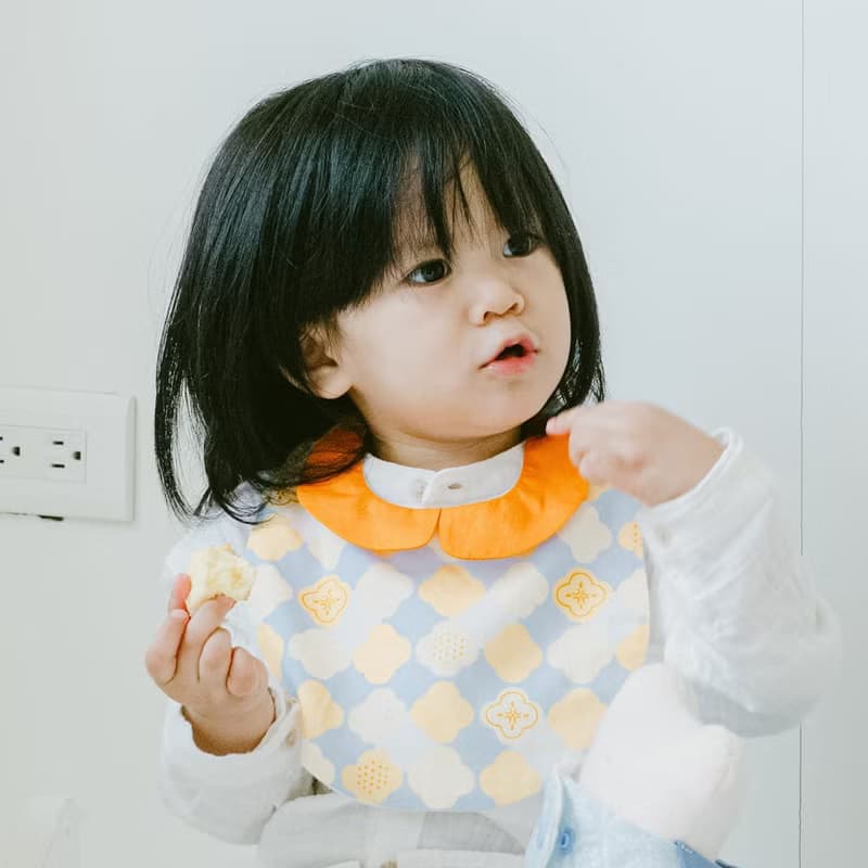 【印花樂寶寶彌月禮盒】精選3件組/玻璃海棠2號/俏皮黃藍