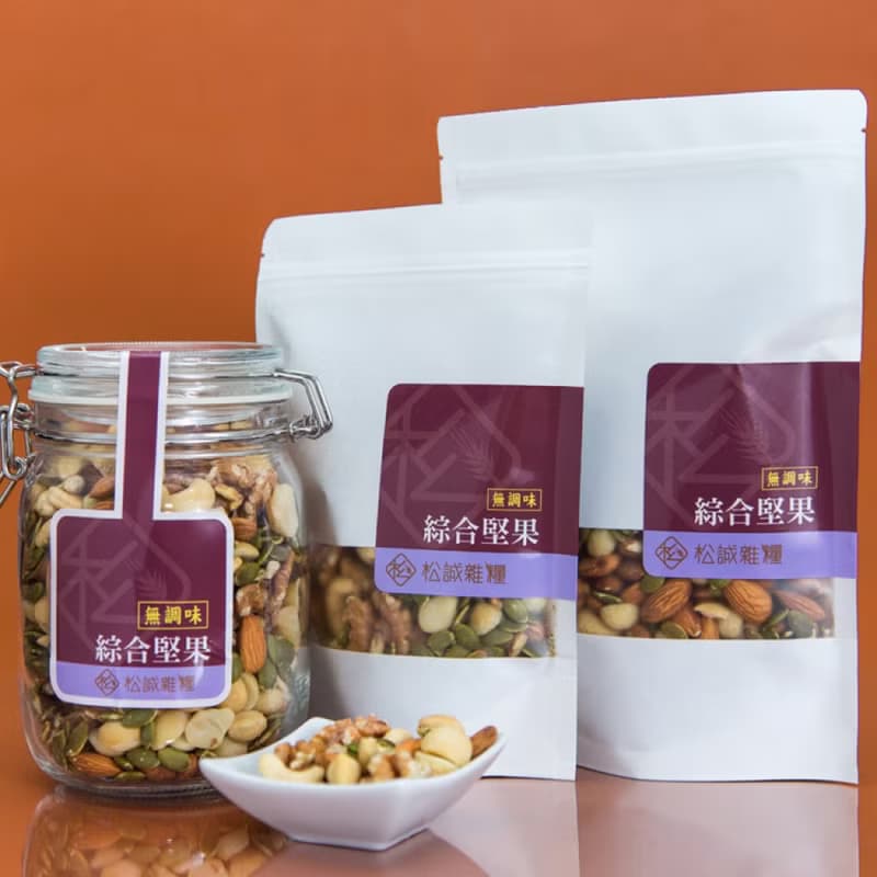【熱賣】無調味綜合堅果 (250g/ 500g) | 80度C低溫烘焙堅果