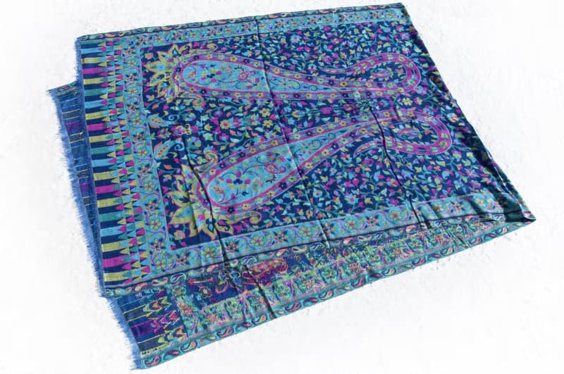 喀什米爾Pashmina 克什米爾 羊絨圍巾 編織圍巾 手工編織Cashmere