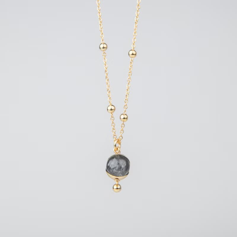 LUNAR  月蝕拉長石項鍊