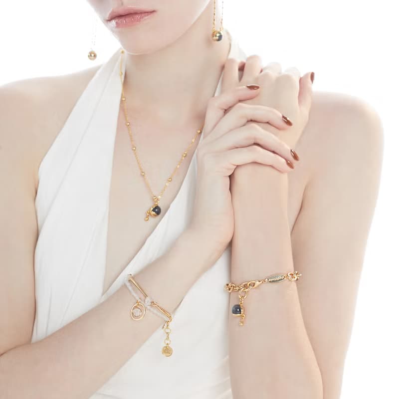 LUNAR  月蝕拉長石項鍊