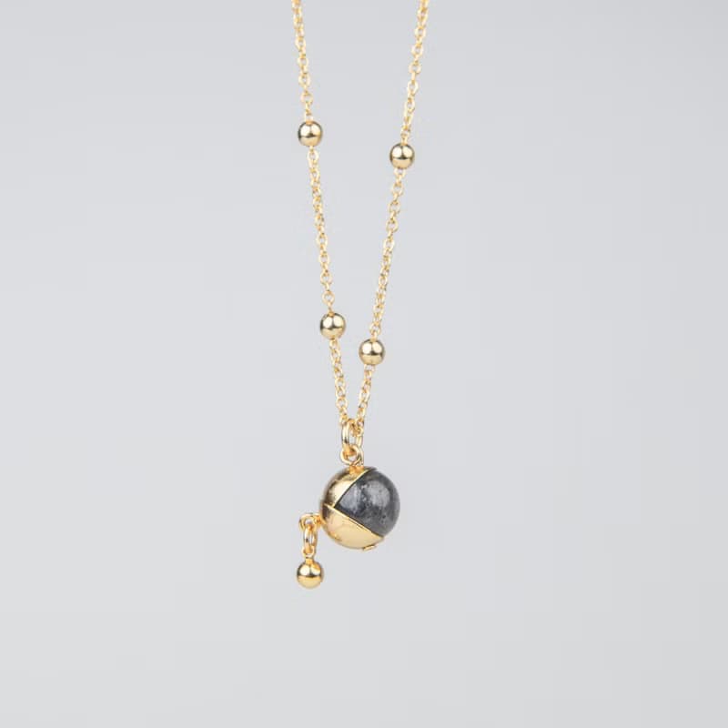 LUNAR  月蝕拉長石項鍊