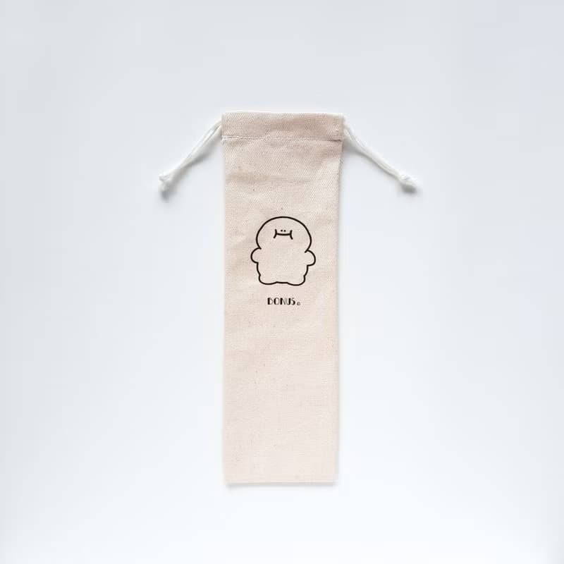 H仔環保吸管收納袋 加長款 - 圓滾滾