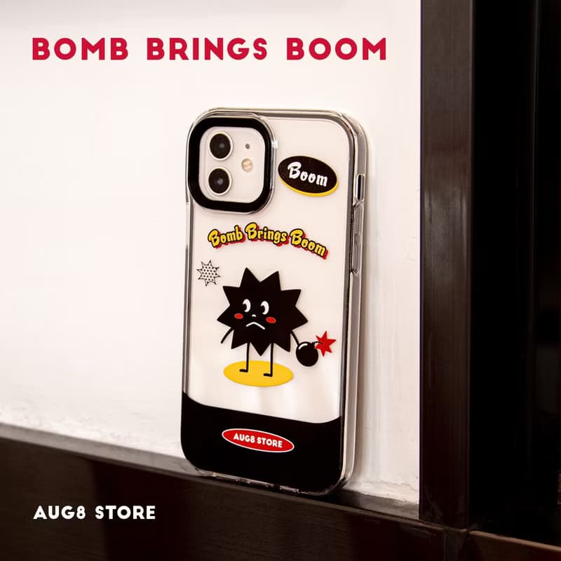 AUG8 STORE 抱抱和炸炸 iPhone手機殼 蘋果保護套
