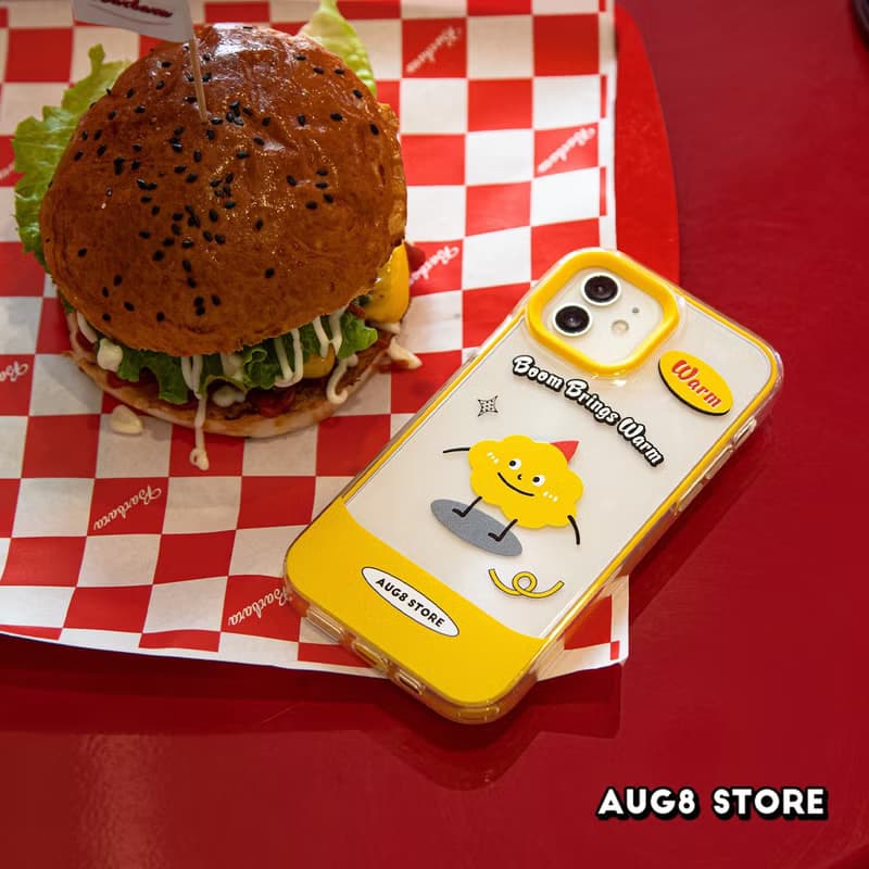 AUG8 STORE 抱抱和炸炸 iPhone手機殼 蘋果保護套