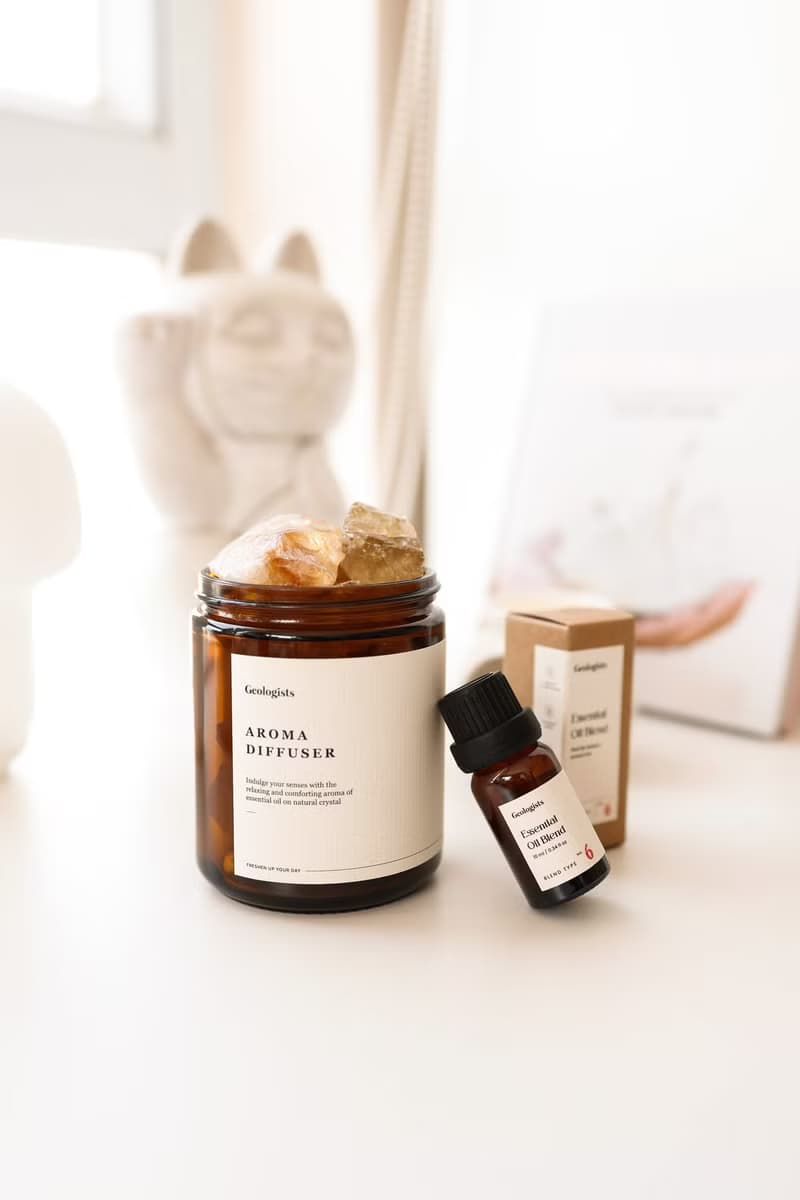 黃水晶 水晶擴香器 | 開運小物