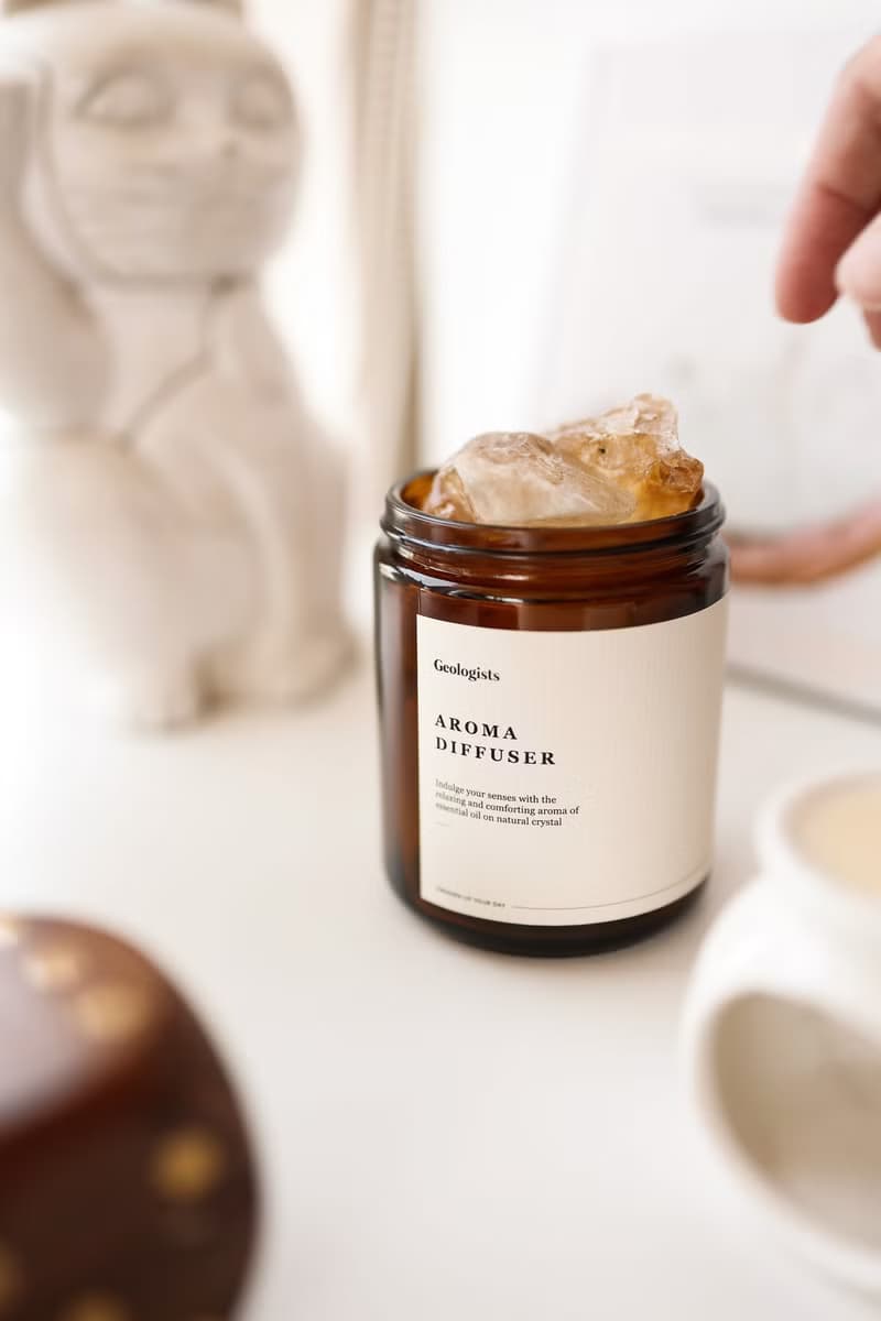 黃水晶 水晶擴香器 | 開運小物