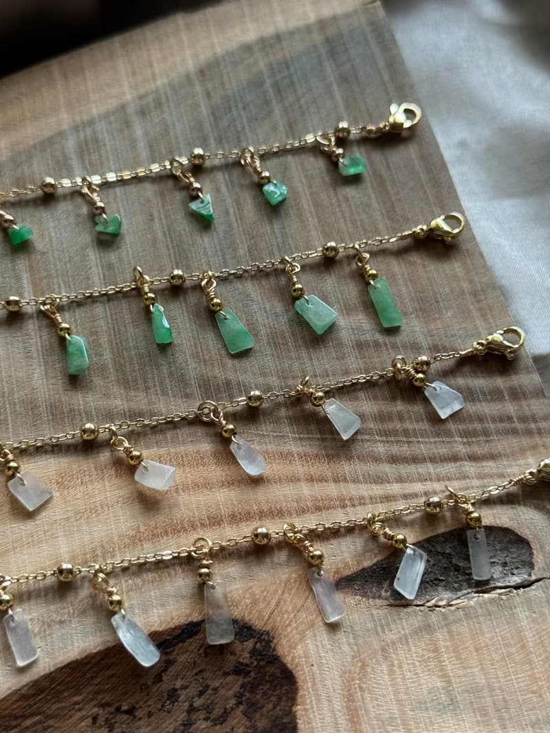 【翡翠】歲歲平安手鍊系列