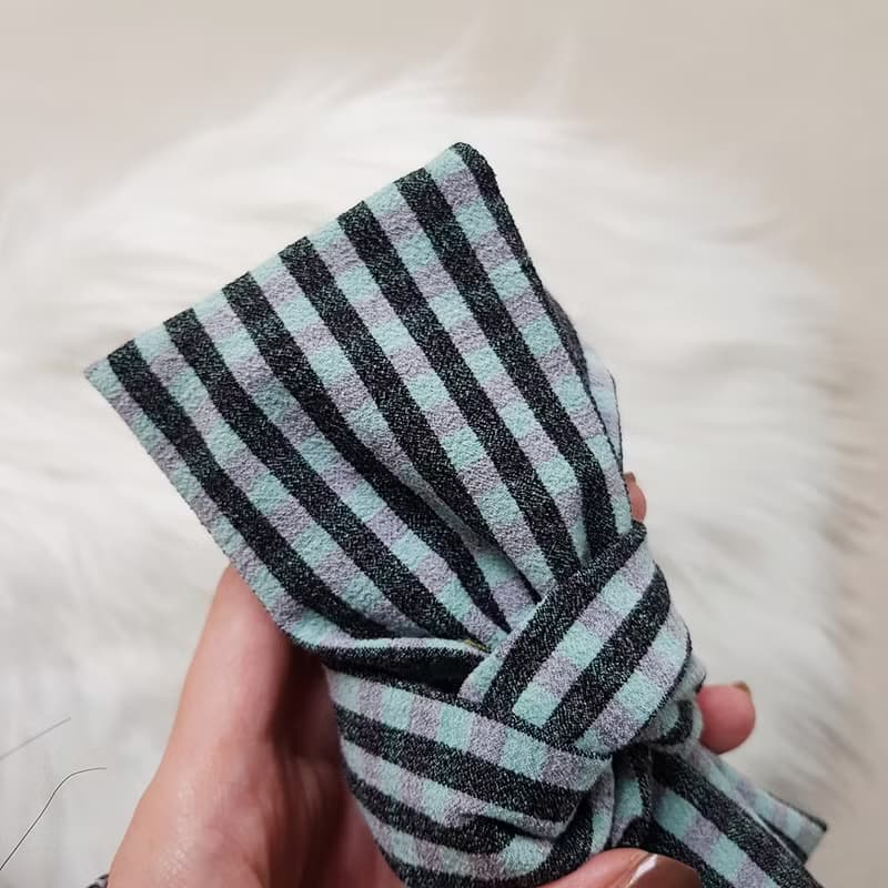 薄荷巧克力 兩用式蝴蝶結髮帶 髮飾
