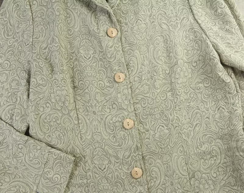 60 年代復古女式襯衫 | 綠色上衣 | 女士復古服裝 | 女士復古襯衫