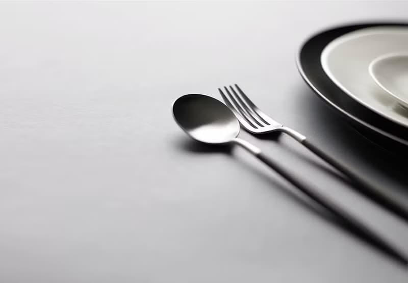 葡萄牙Cutipol GOA系列黑柄21cm主餐匙