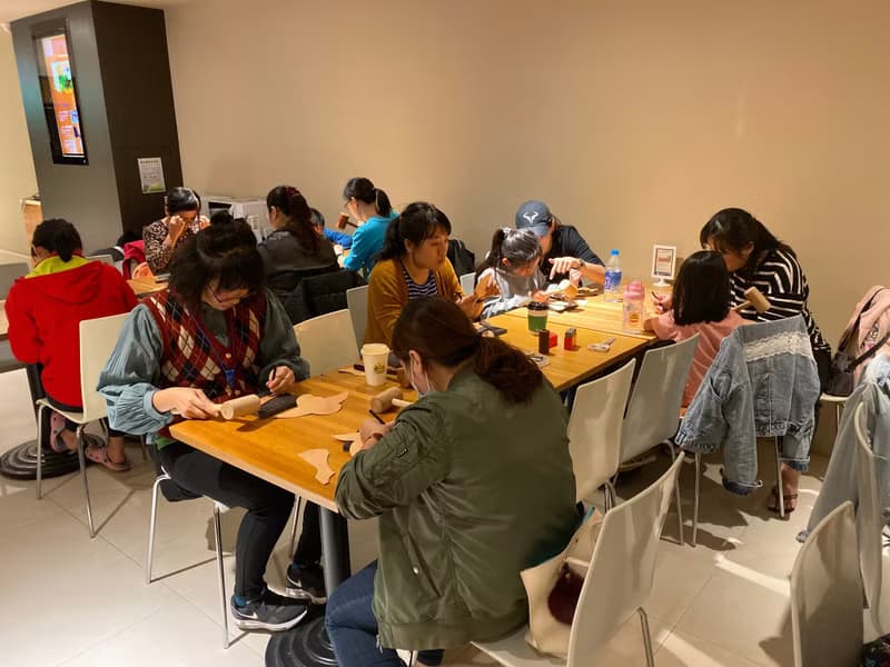【體驗】【皮件手作】橫式黑色牛皮革三卡層相片短夾 情人節 父親節