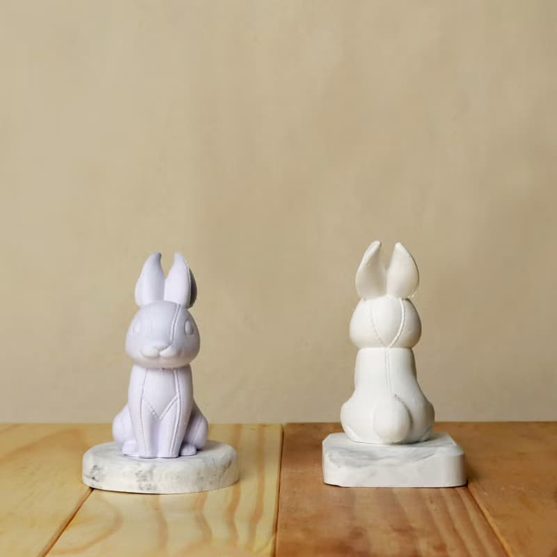 MIHER兔子擴香石 動物系列 手作細工 送禮首選