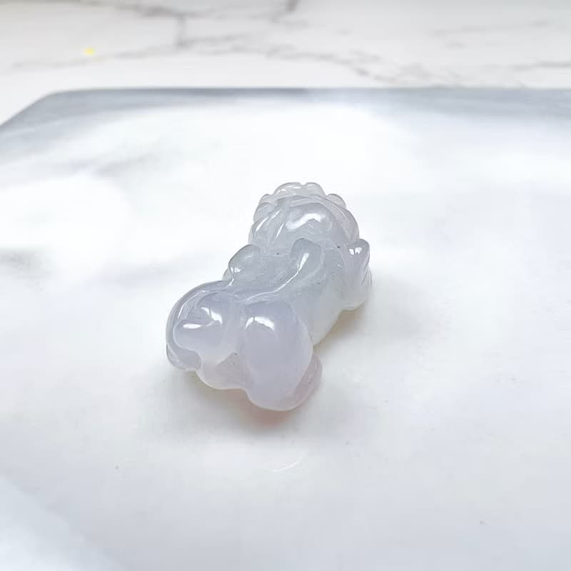 【招財神獸】冰種翡翠戰神貔貅| 天然緬甸玉翡翠 | 送禮
