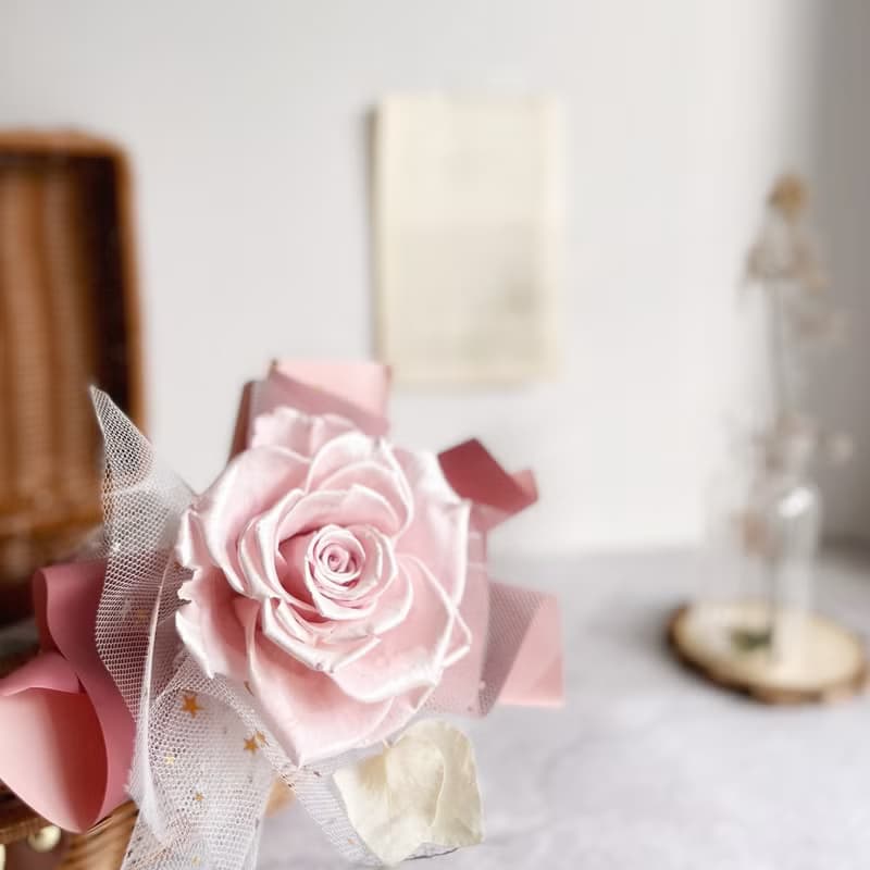 皇家厄爾瓜多單隻永生玫瑰 | 銀河主題系列 情人節 七夕 永生花