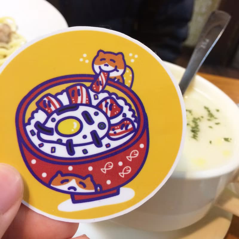 西瓜の防水貼紙 (M) 行李箱 安全帽 適用 Waterproof stickers Wa