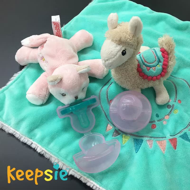 快速到貨【Keepsie美國奇蹟】奶嘴專用盒 -粉色