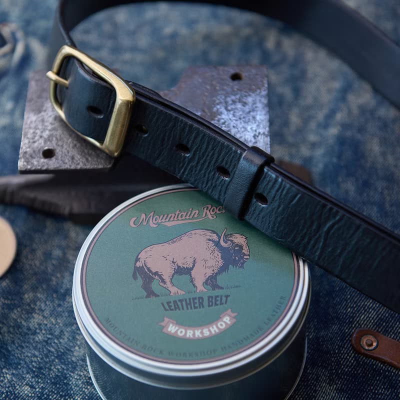 天然真皮紋理 黃銅扣 厚實的頭層牛皮 軟糯細膩 3.5cm寬皮帶