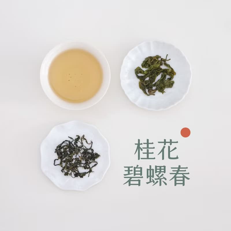 桂花碧螺春 | 茶包10入【鮮爽桂香】