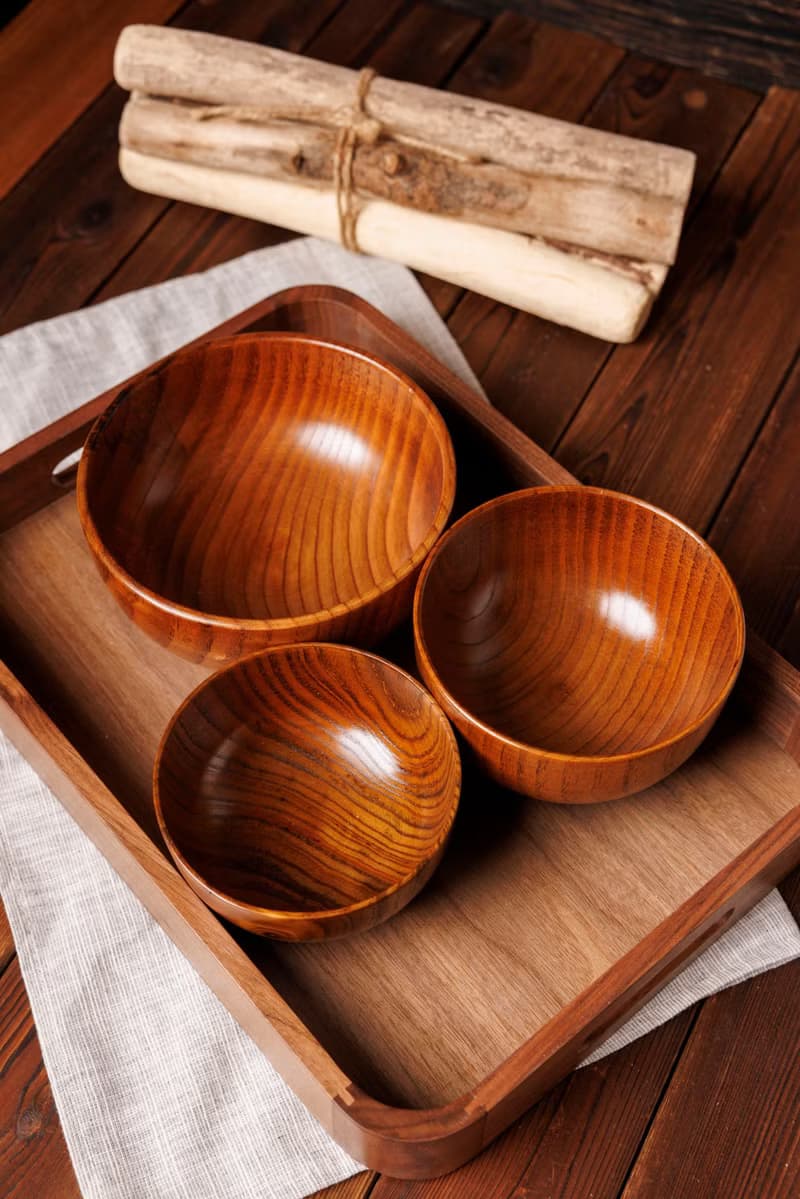 Islandoffer島嶼製作 簡約酸棗木碗 家用小碗材料準備碗