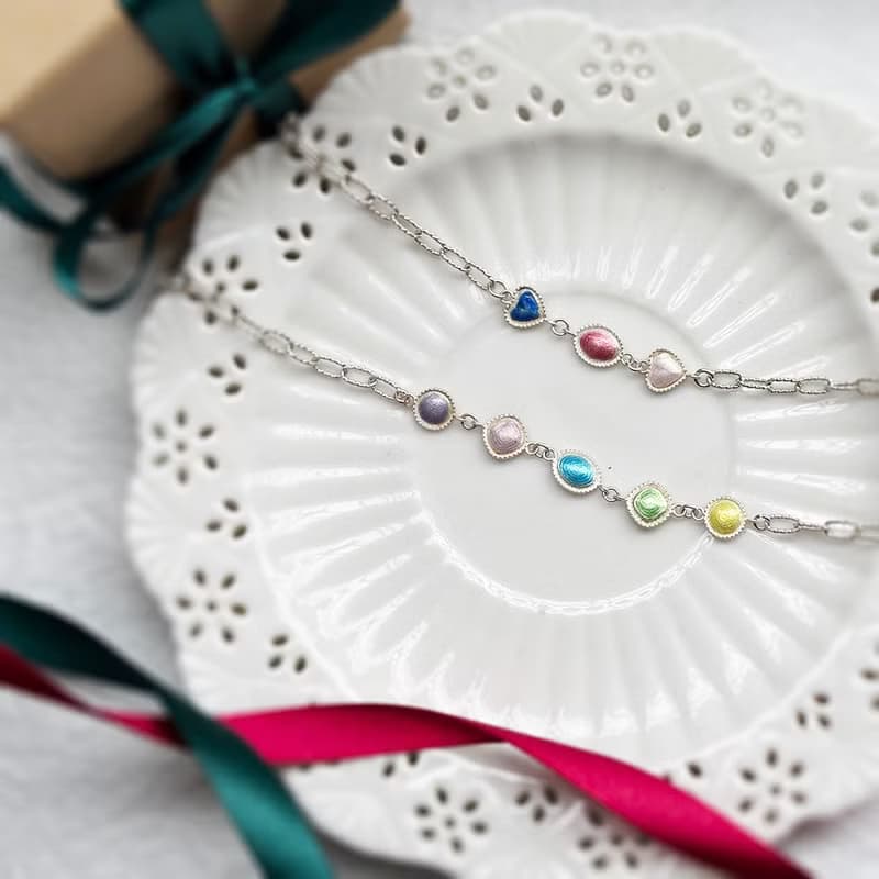 【體驗】雙人體驗【古典糖果手鍊】 琺瑯工藝輕體驗 飾品金工體驗