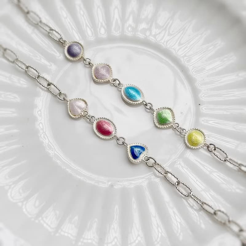 【體驗】雙人體驗【古典糖果手鍊】 琺瑯工藝輕體驗 飾品金工體驗