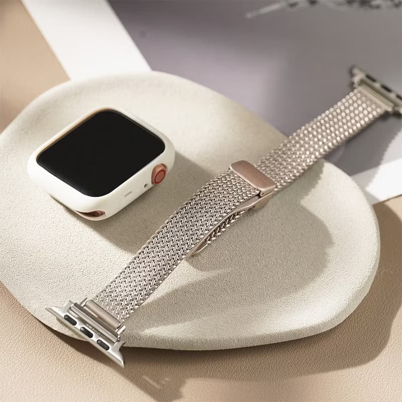 Apple Watch 設計款磁吸編織米蘭蘋果錶帶