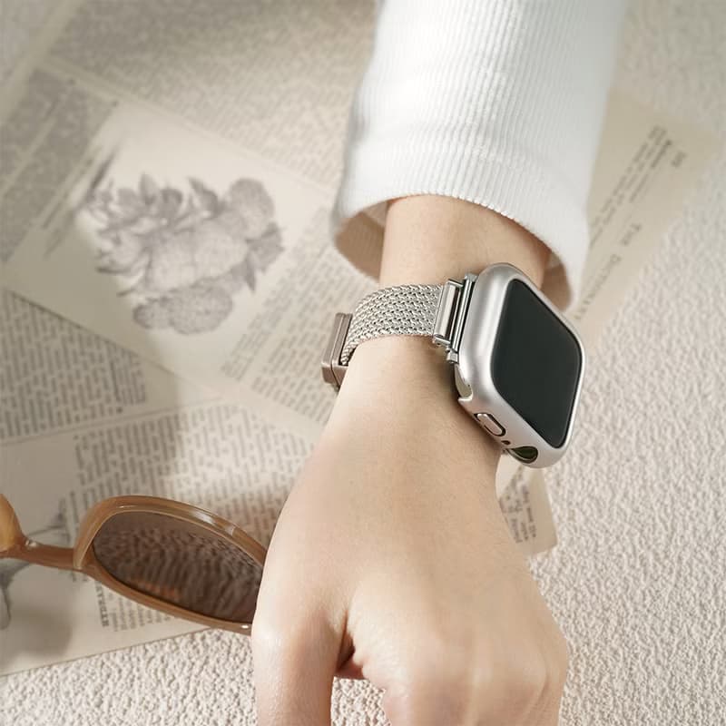 Apple Watch 設計款磁吸編織米蘭蘋果錶帶