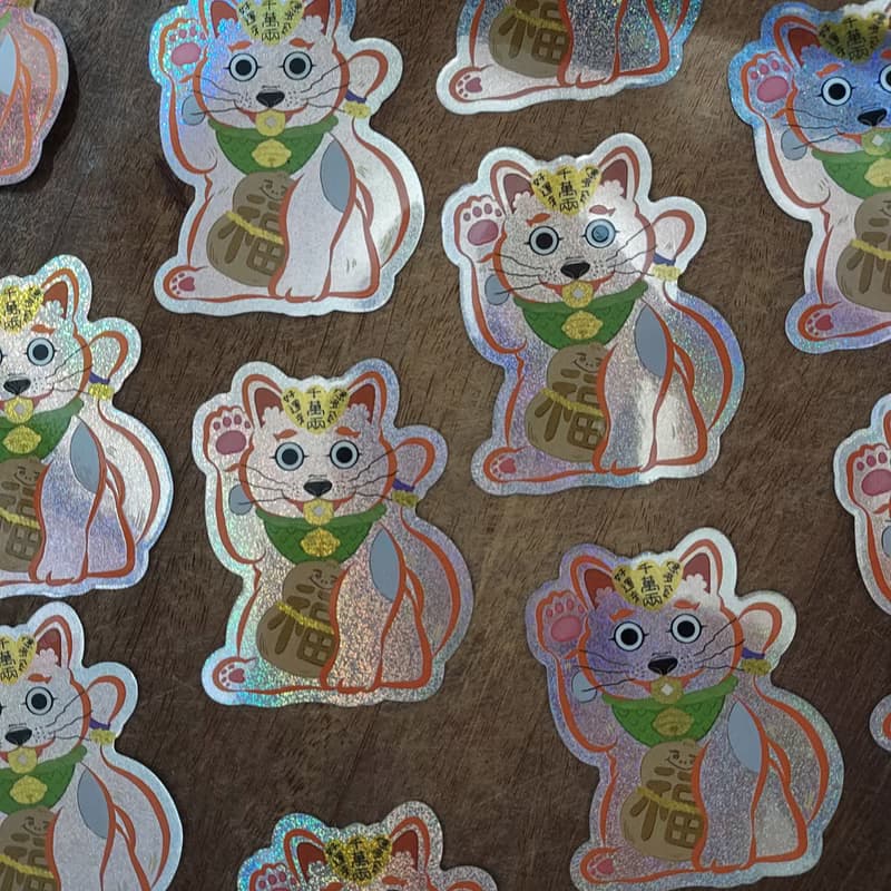 卡片 / 造型卡片 / 招財貓