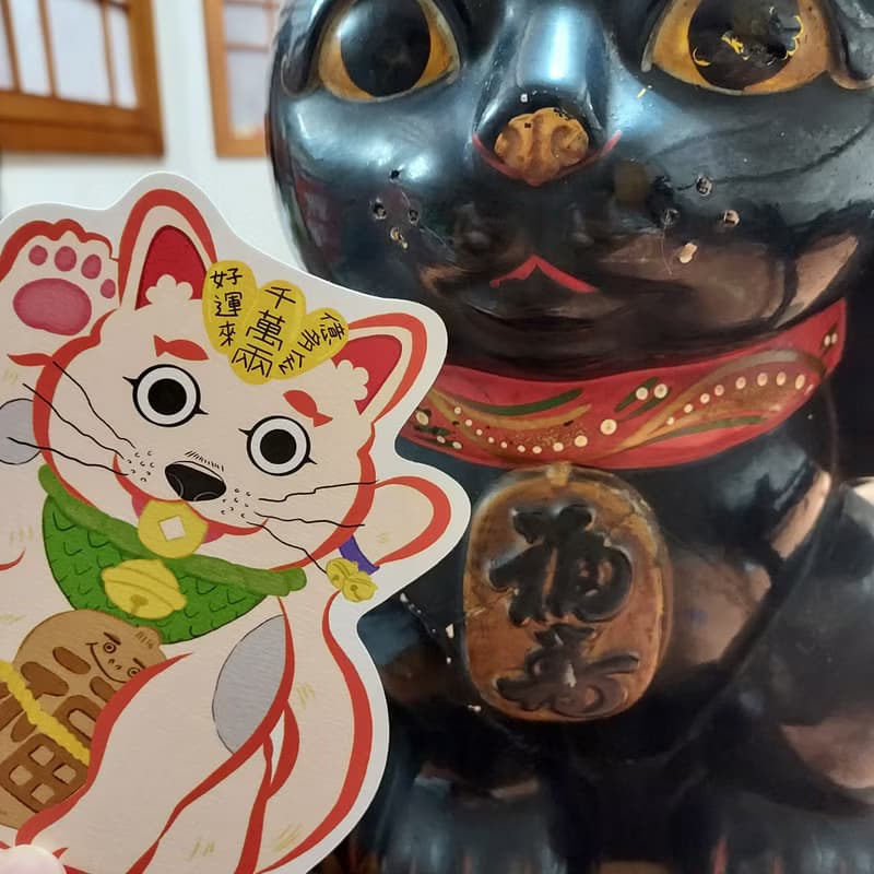 卡片 / 造型卡片 / 招財貓