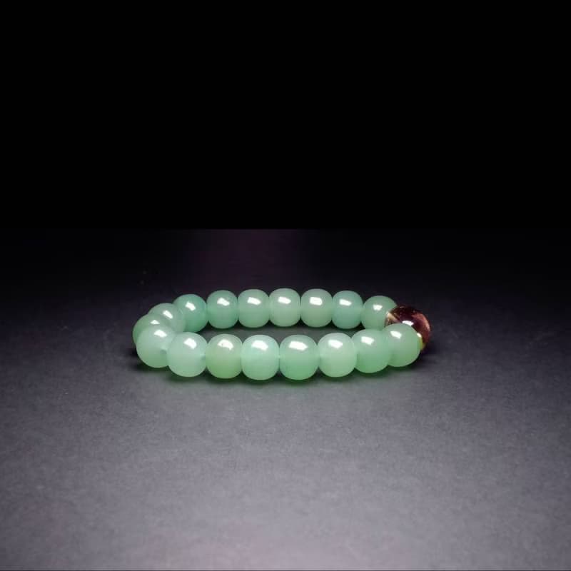 紫黃晶搭配東陵玉 男手鍊 男手環 手鏈 QBR-00051