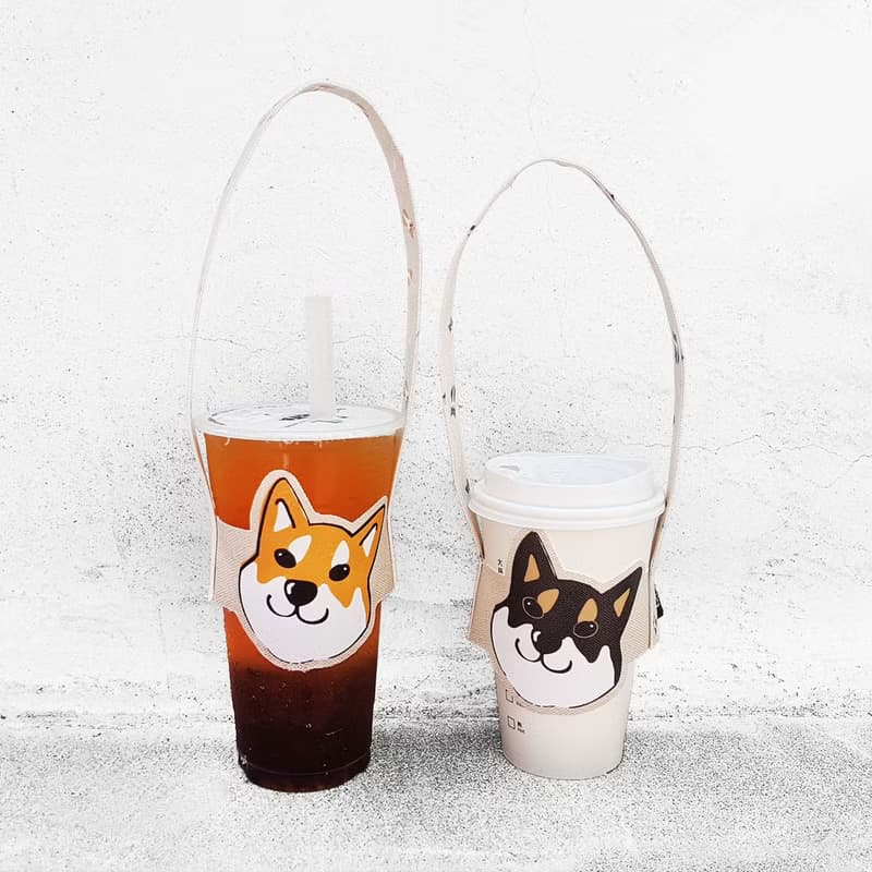 邊境牧羊犬 3毛色 造型隨行飲料杯套提袋 飲料提袋