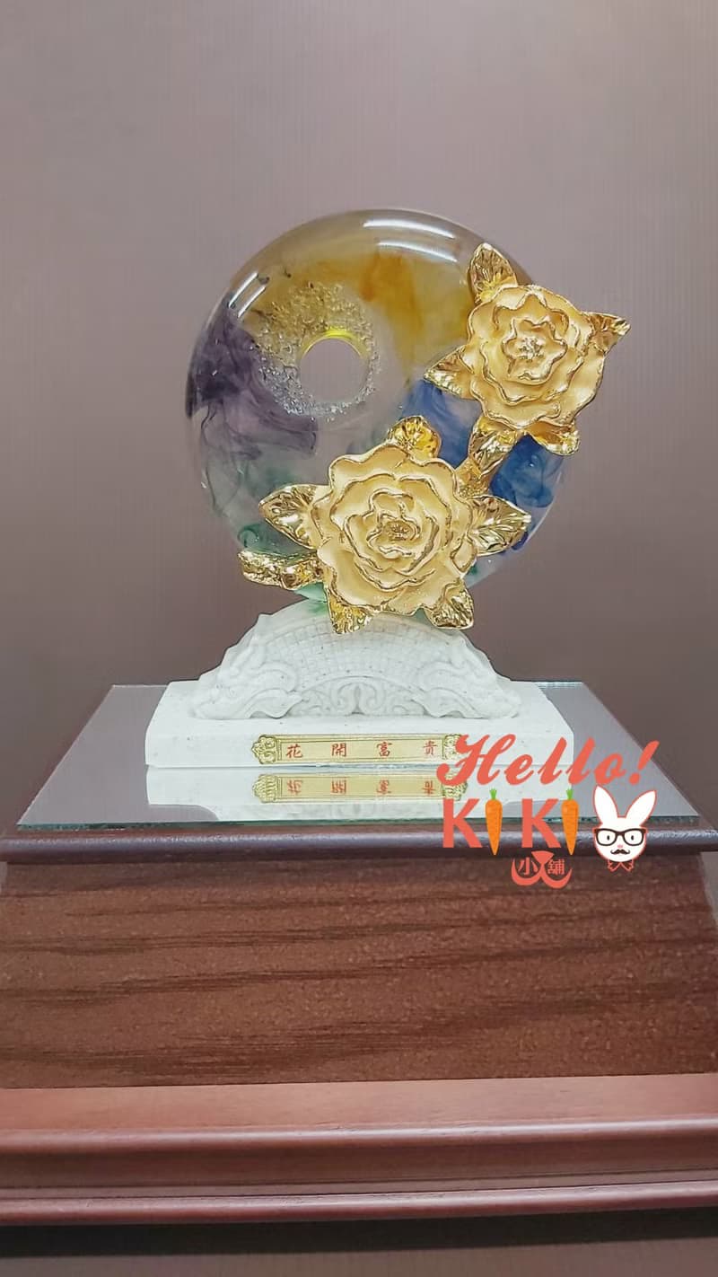 琉璃金箔 馥貴蘭香 升遷禮物 退休禮物 開幕禮物 新婚禮物 退伍