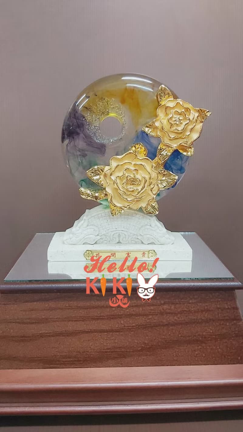 琉璃金箔 馥貴蘭香 升遷禮物 退休禮物 開幕禮物 新婚禮物 退伍