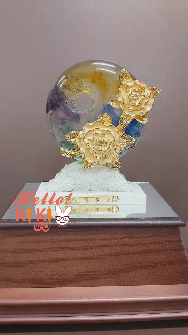 琉璃金箔 馥貴蘭香 升遷禮物 退休禮物 開幕禮物 新婚禮物 退伍