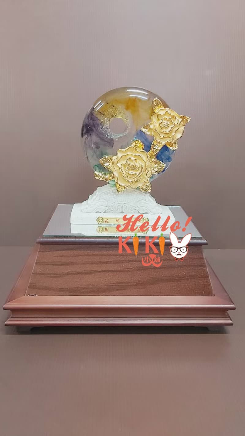 琉璃金箔 馥貴蘭香 升遷禮物 退休禮物 開幕禮物 新婚禮物 退伍