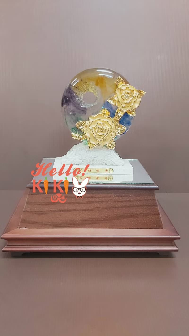 琉璃金箔 馥貴蘭香 升遷禮物 退休禮物 開幕禮物 新婚禮物 退伍