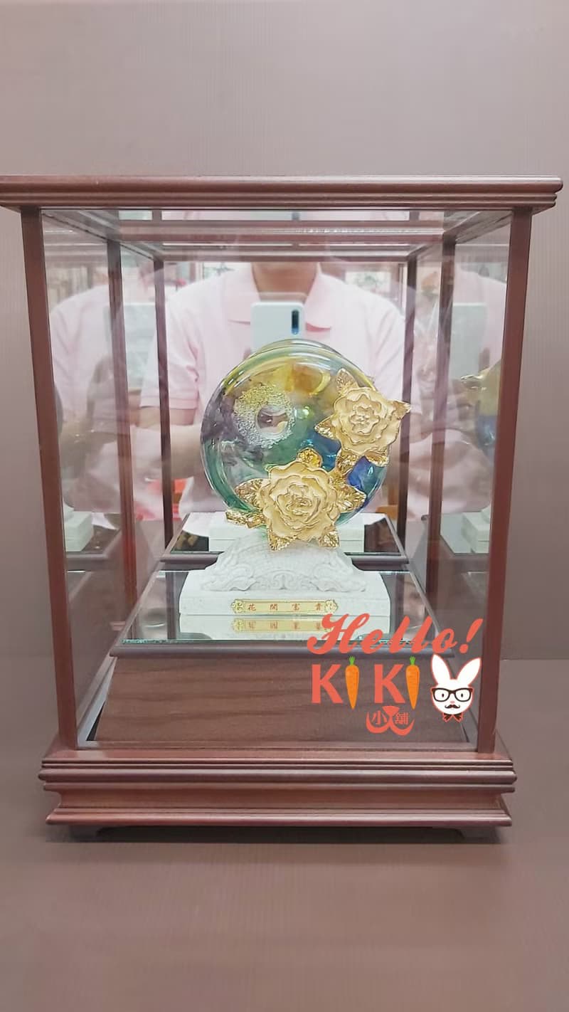 琉璃金箔 馥貴蘭香 升遷禮物 退休禮物 開幕禮物 新婚禮物 退伍