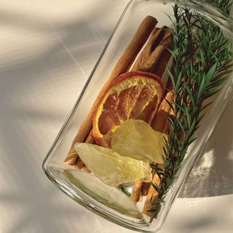 聚財氣水晶瓶 / 招財肉桂黃水晶 入職禮物 DIY材料禮盒
