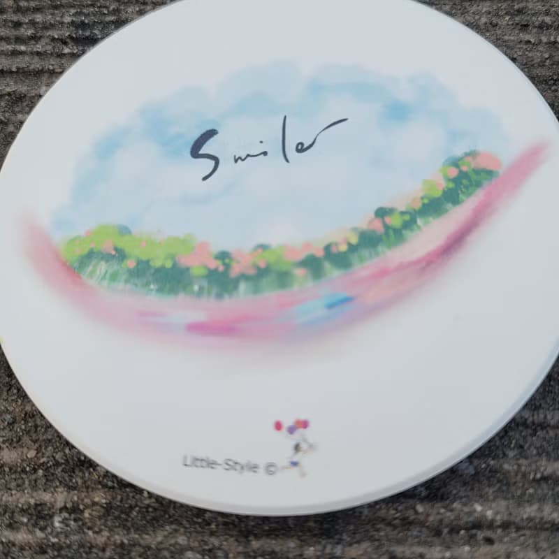 吸水杯墊-笑一個Smile