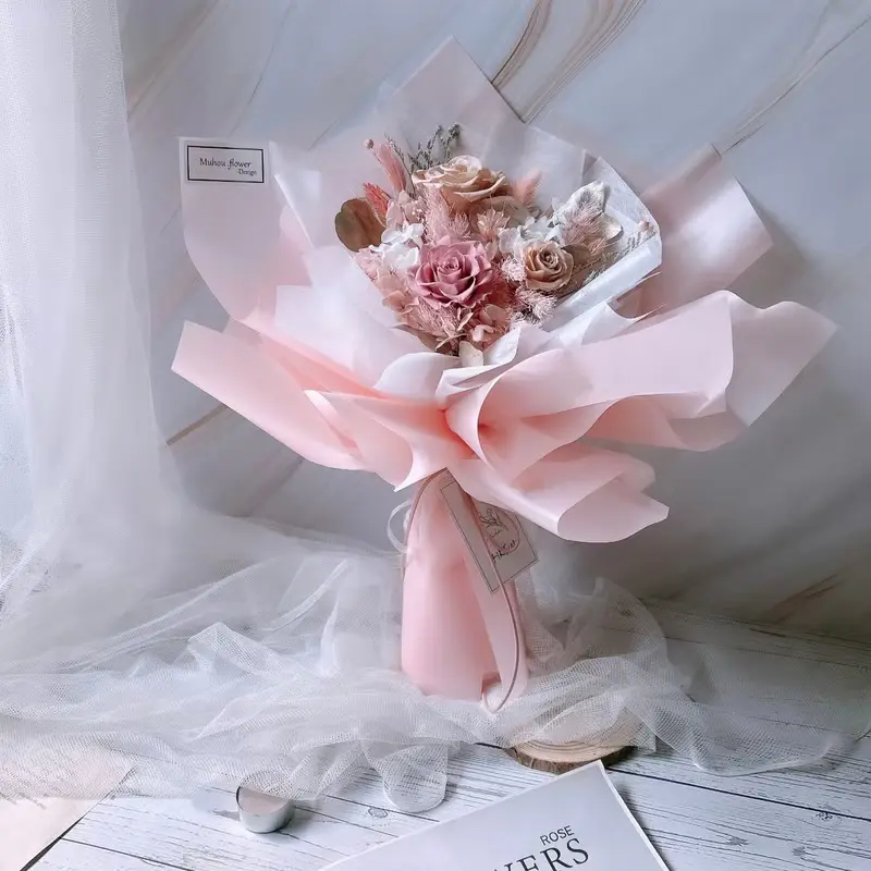 永生花花束  /不凋花 乾燥花