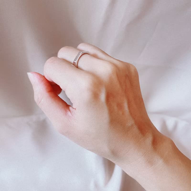 聖誕 交換禮物光芒925純銀戒指(七邊圓弧造型亮面) 活動圍 舒適配