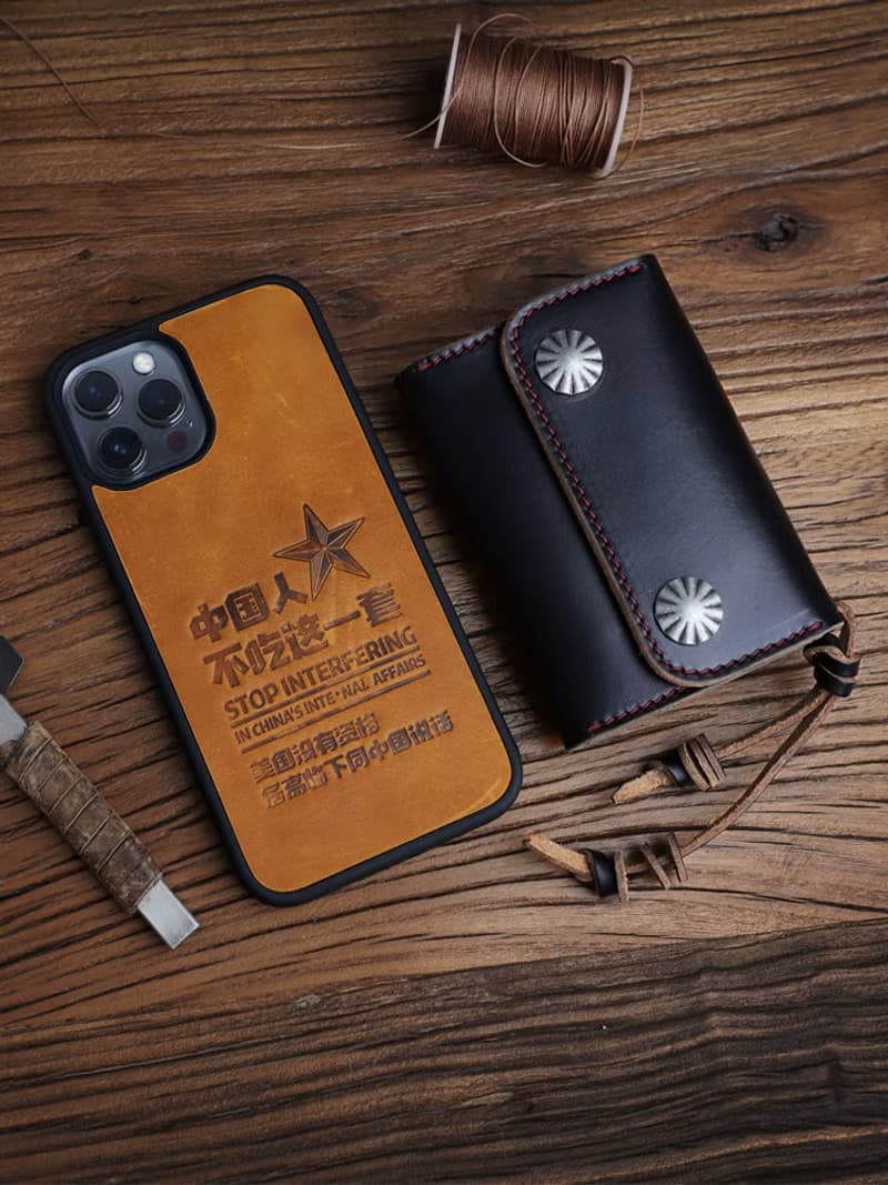 美國霍爾文牛皮零錢包 復古皮革卡片包 2色可選