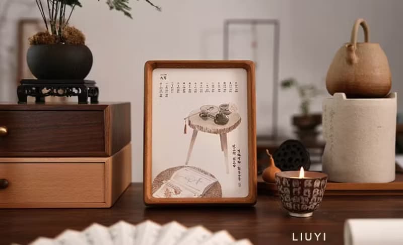 開運 木質創意2025蛇年日曆