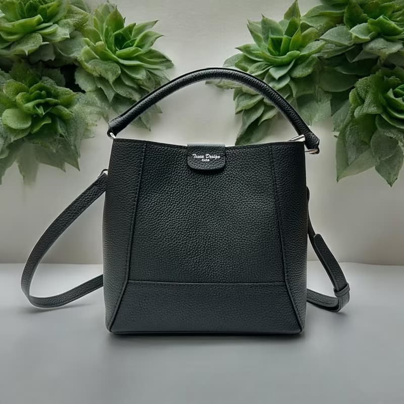 Tosca |  Zipper Bucket Bag - 斜孭包 手袋 手提 水桶 拉鏈