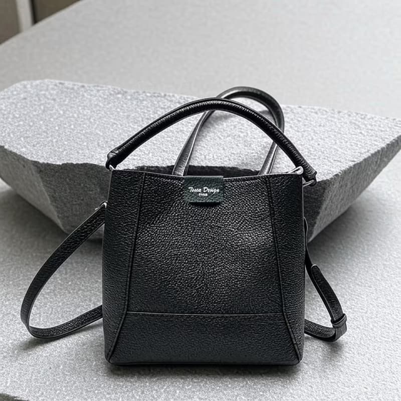 Tosca |  Zipper Bucket Bag - 斜孭包 手袋 手提 水桶 拉鏈