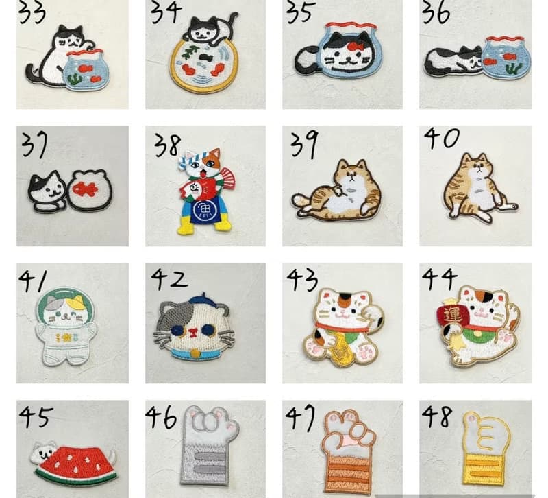 【驚喜包】任選館內刺繡圖2個+L型拉錬皮夾2個+手提拉繩 2條