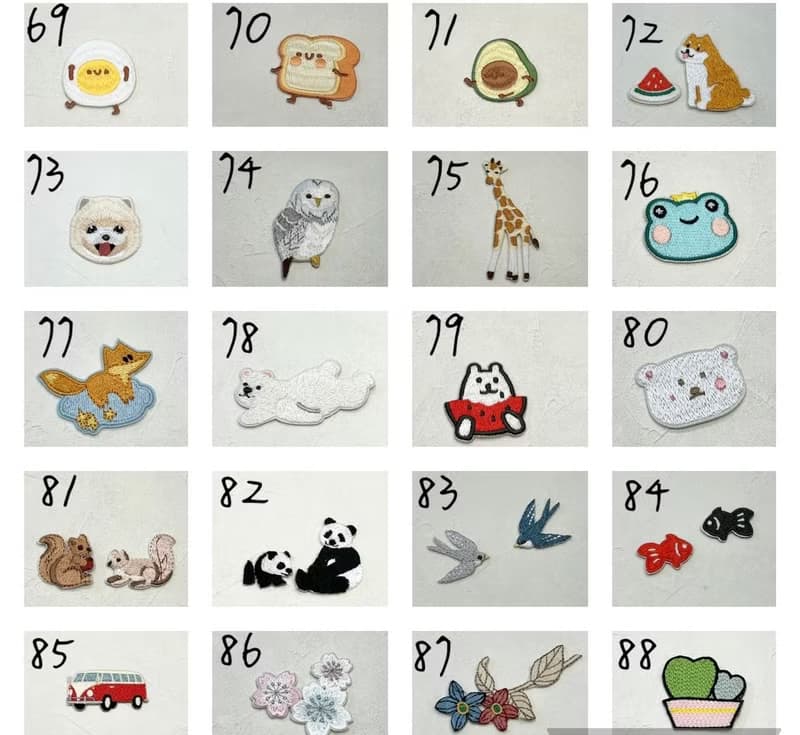 【驚喜包】任選館內刺繡圖2個+L型拉錬皮夾2個+手提拉繩 2條